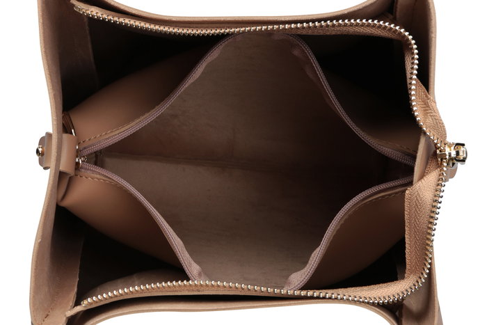 Lucky Bees Bolso de Hombro Camel